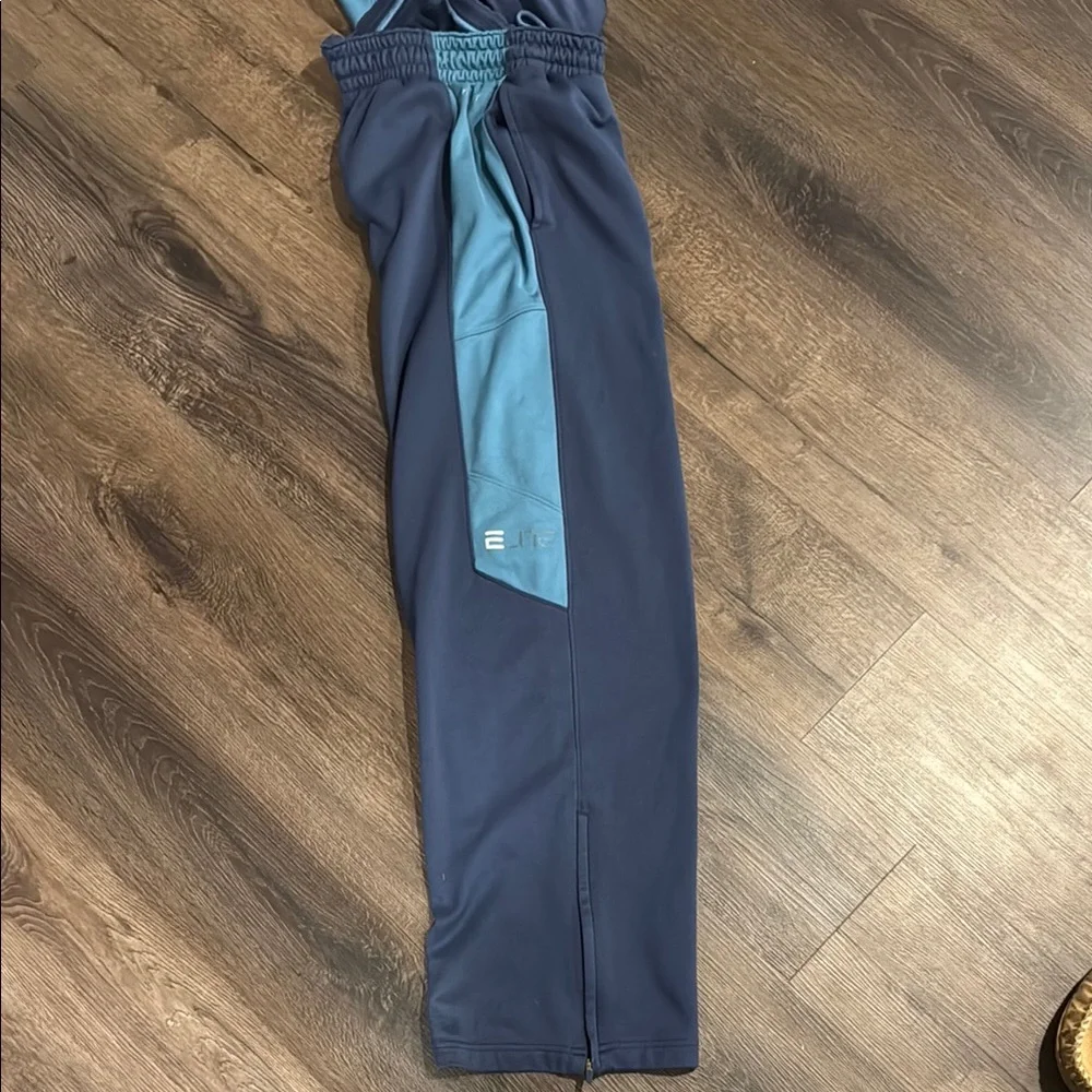 Nike Elite Blue and Teal Athletic Pants - Picture 2 of 5